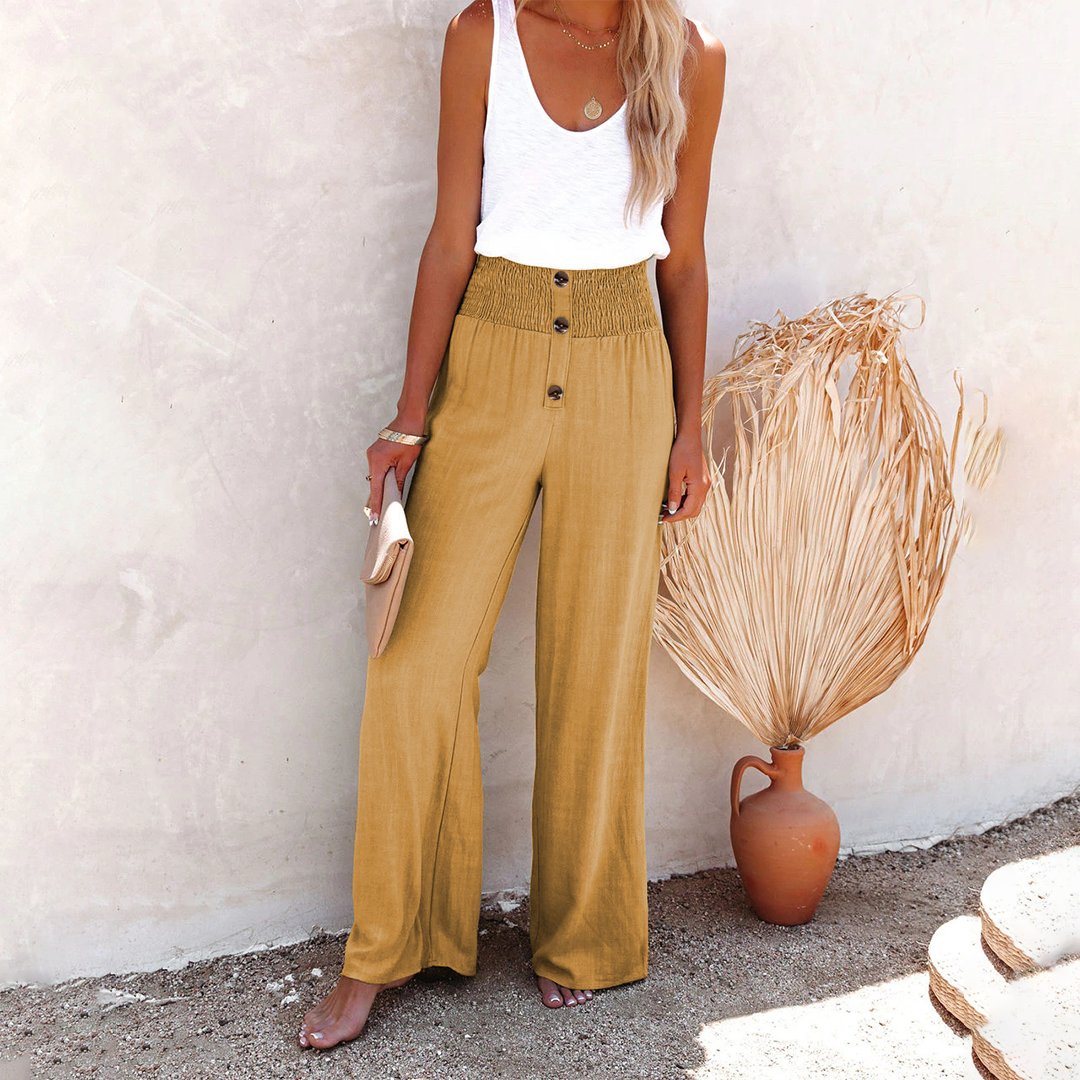  Nathalie - Casual high waist pants - 07/112024 2 - DYAVOR® 