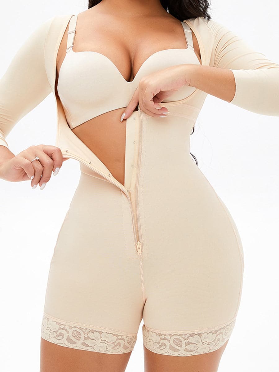 Long Sleeve Tummy Control Body Shaper MSS10018