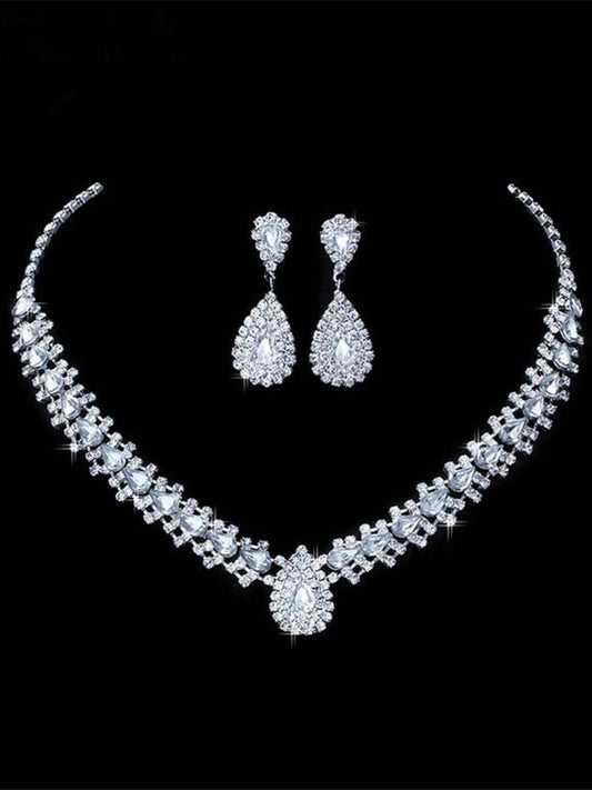  Formal Rhinestone Jewelry Set MSE033125 - Apparel & Accessories - DYAVOR® 