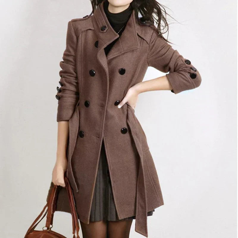  Elegant ladies winter trench coat - Tanja - 26/102024 1 - DYAVOR® 