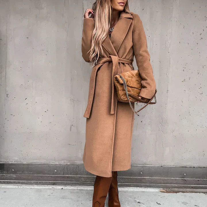  Taura - wool blend trench coat for women -  - DYAVOR® 