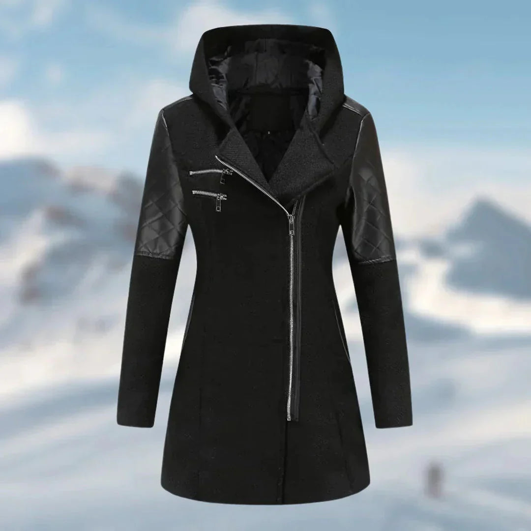 Long winter coat with hood - Aila - 26/102024 1 - DYAVOR® 