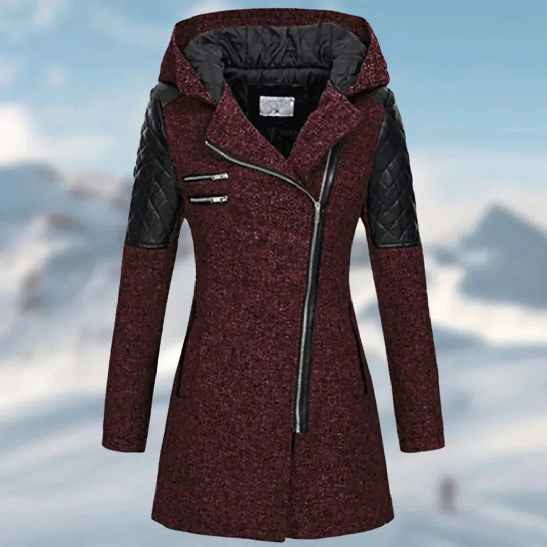  Long winter coat with hood - Aila - 26/102024 1 - DYAVOR® 