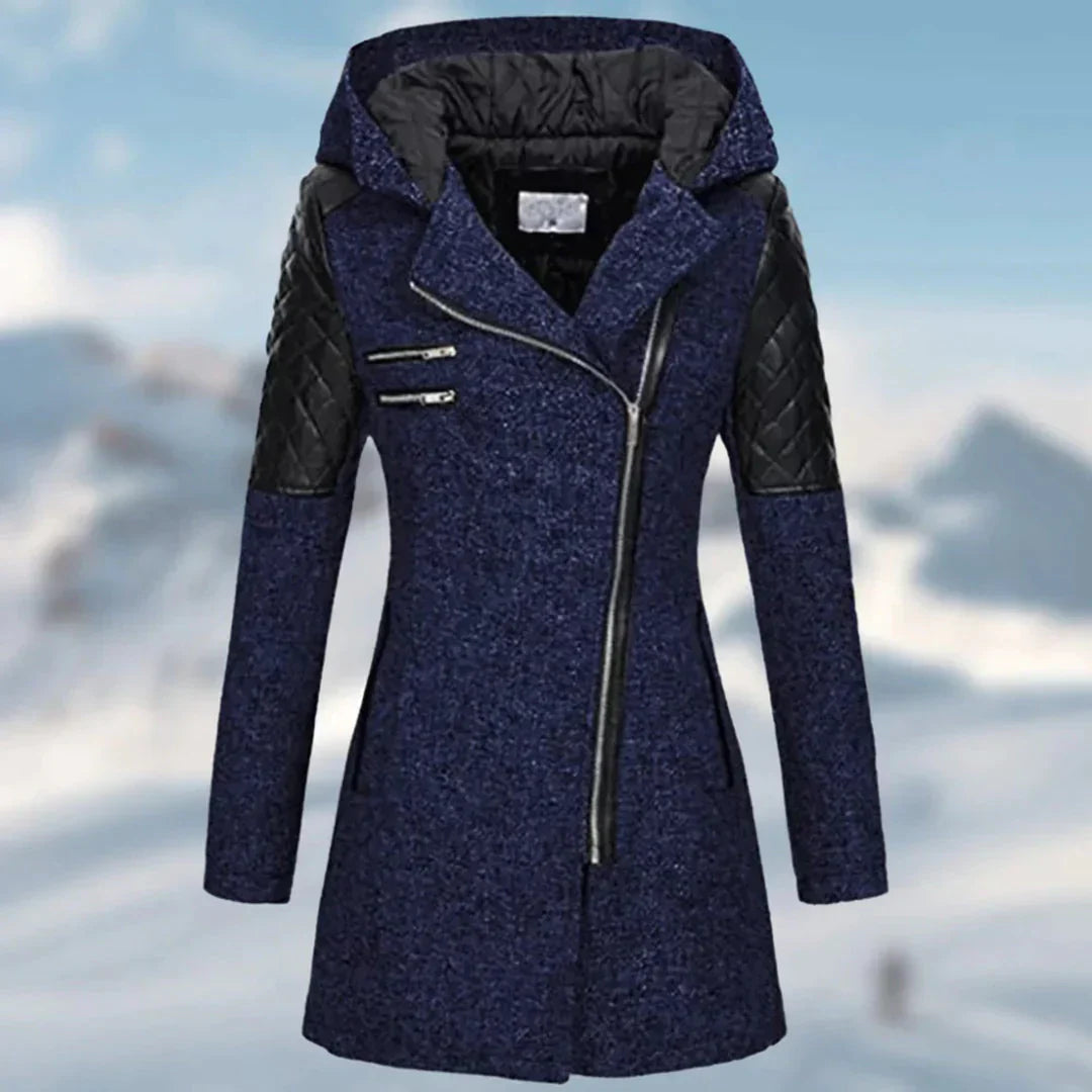  Long winter coat with hood - Aila - 26/102024 1 - DYAVOR® 