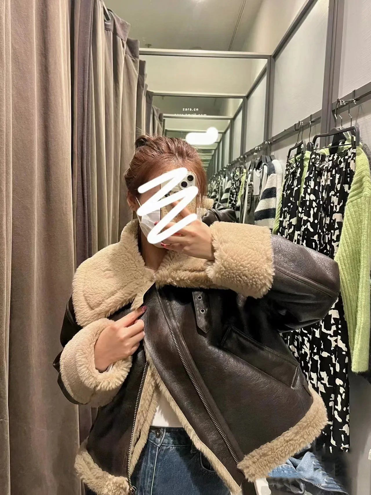 Thickened Brown Short Jacket – Autumn Winter Warm Outerwear Women