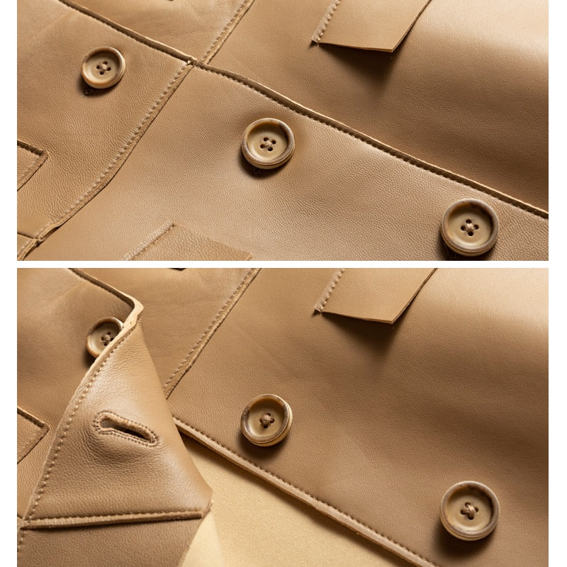  Genuine Leather Sleeveless Jacket - Jacket - DYAVOR® 