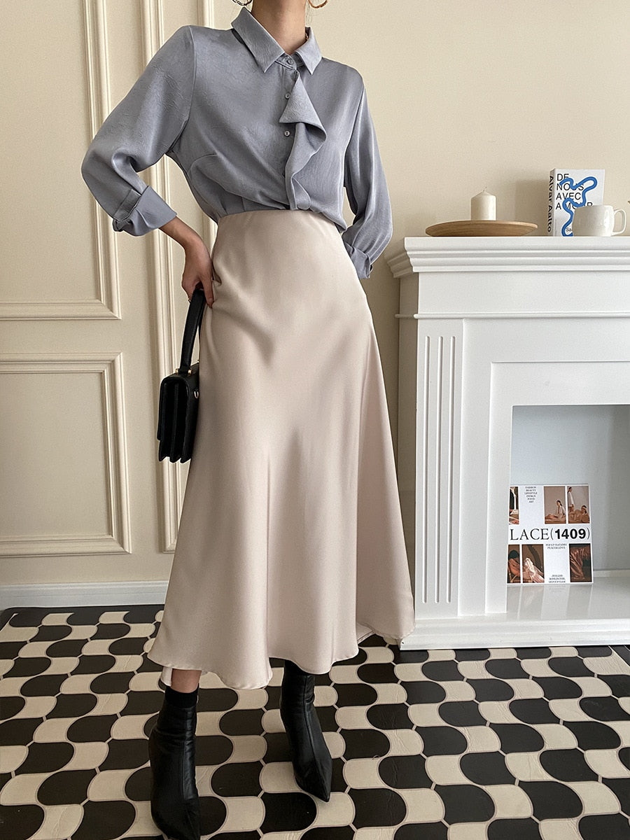  'Eva' Long Skirt -  - DYAVOR® 