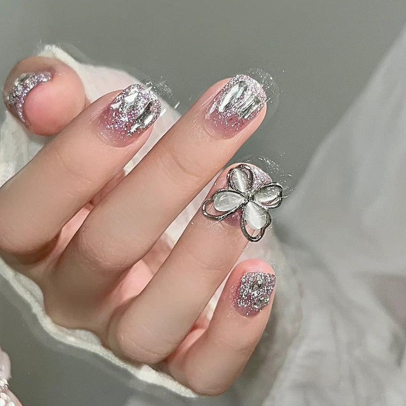 Coquette Gradient Press On Nails