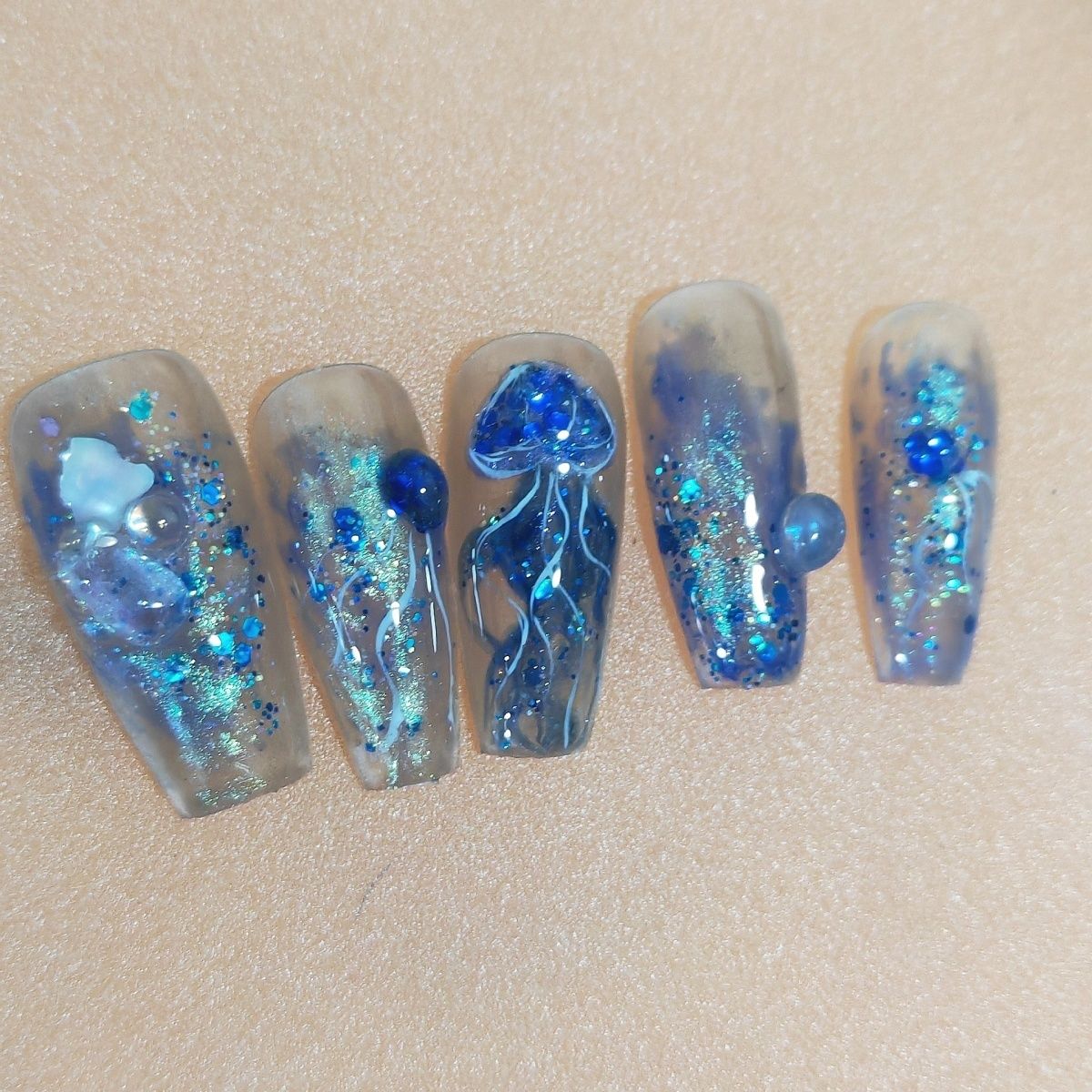  Artistic Press On Nails -  - DYAVOR® 