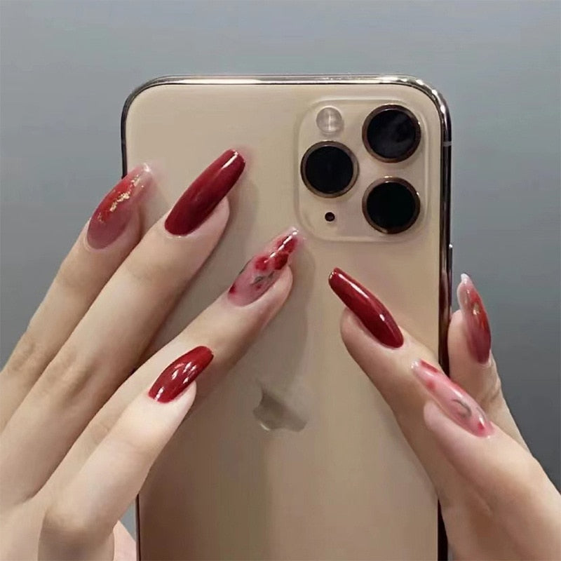  Coquette Gradient Press On Nails -  - DYAVOR® 