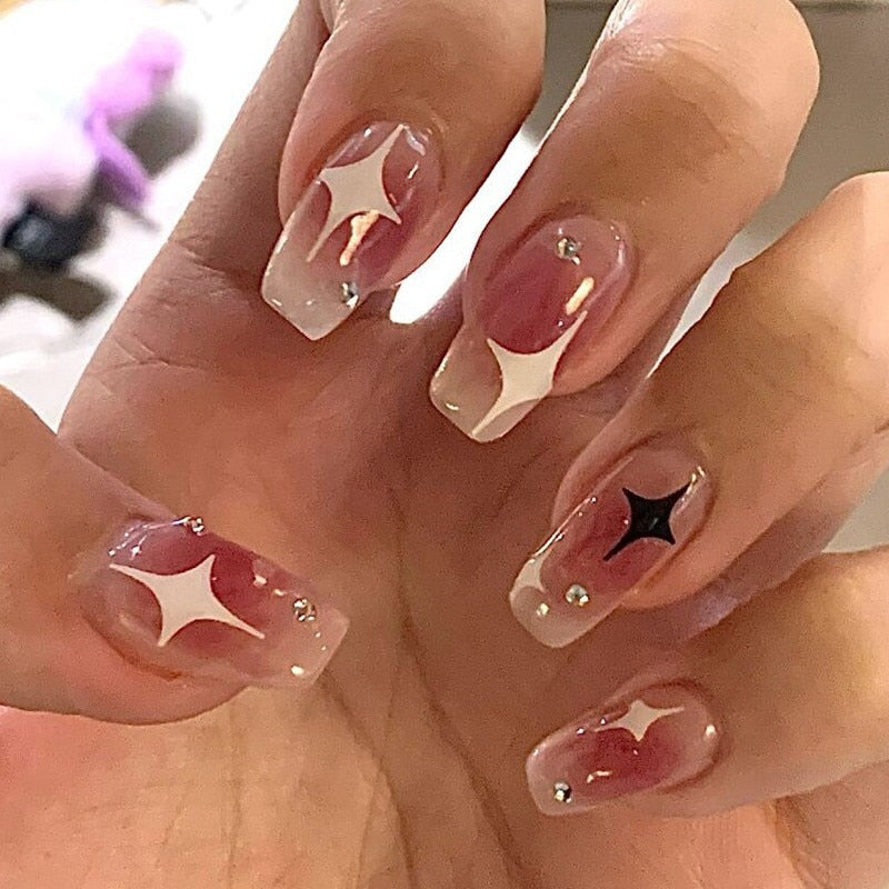 Coquette Gradient Press On Nails
