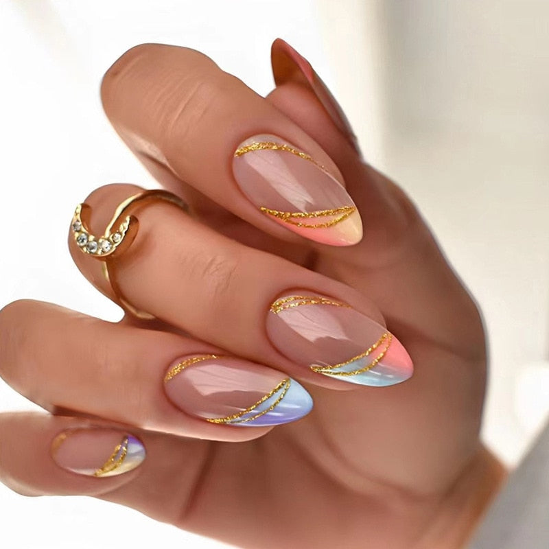  Spring Vibes Press On Nails -  - DYAVOR® 