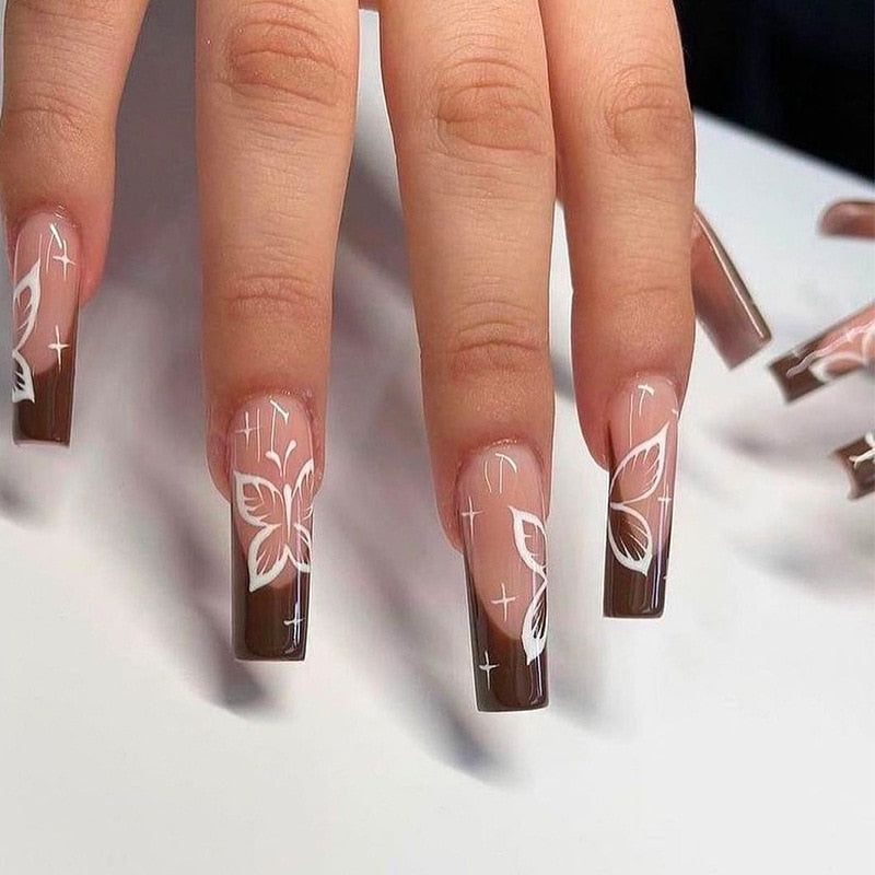  Baddie Press On Nails -  - DYAVOR® 