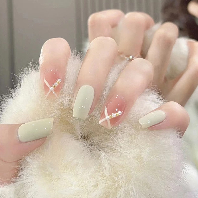  Ballerina Press On Nails -  - DYAVOR® 