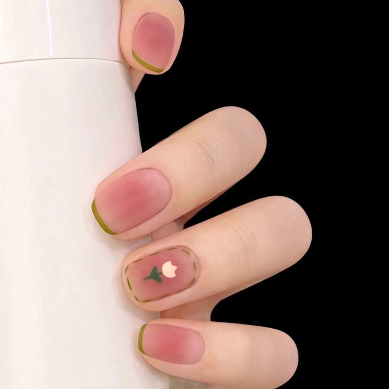 Coquette Gradient Press On Nails