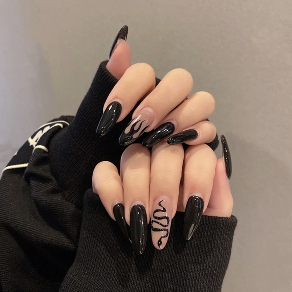 Gothic Press On Nails