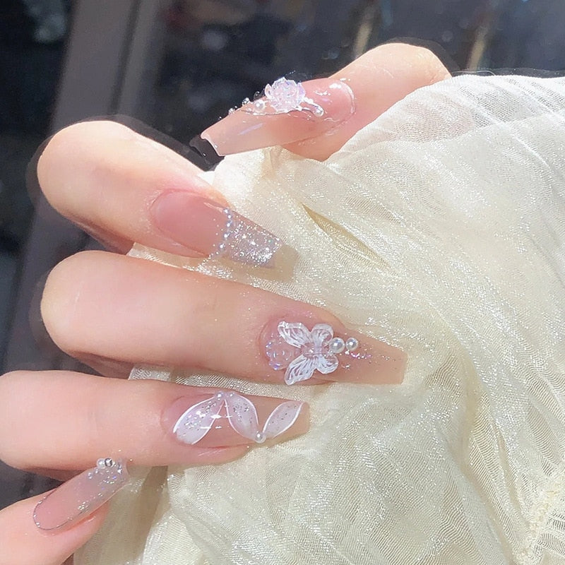 Ballerina Press On Nails