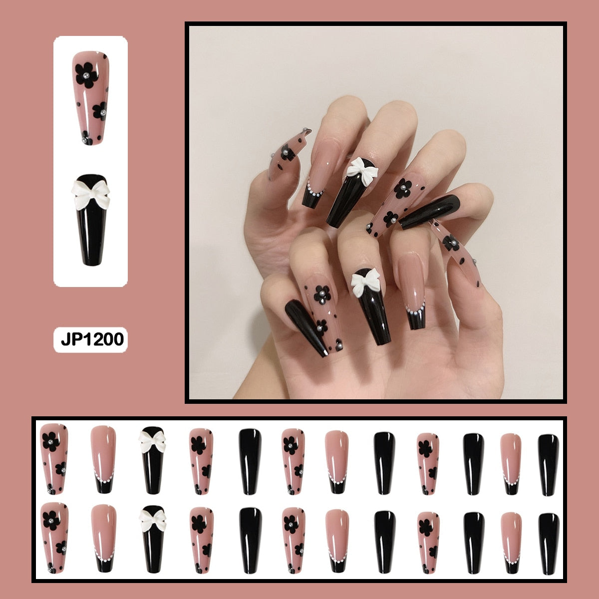  Coquette Press On Nails -  - DYAVOR® 