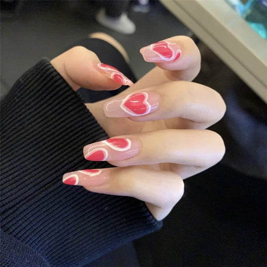  Lovely Gradient Press On Nails -  - DYAVOR® 