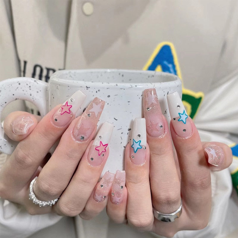  Coquette Gradient Press On Nails -  - DYAVOR® 