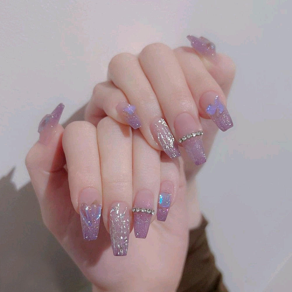  Coquette Gradient Press On Nails -  - DYAVOR® 