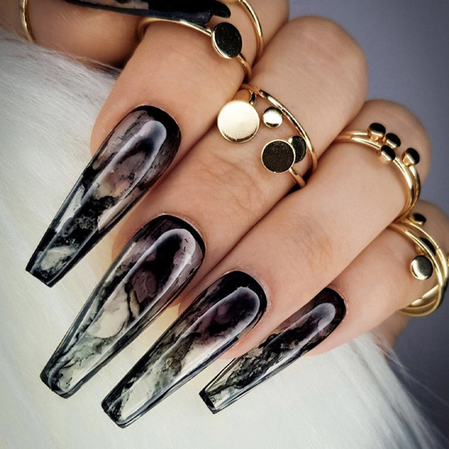 Gothic Press On Nails