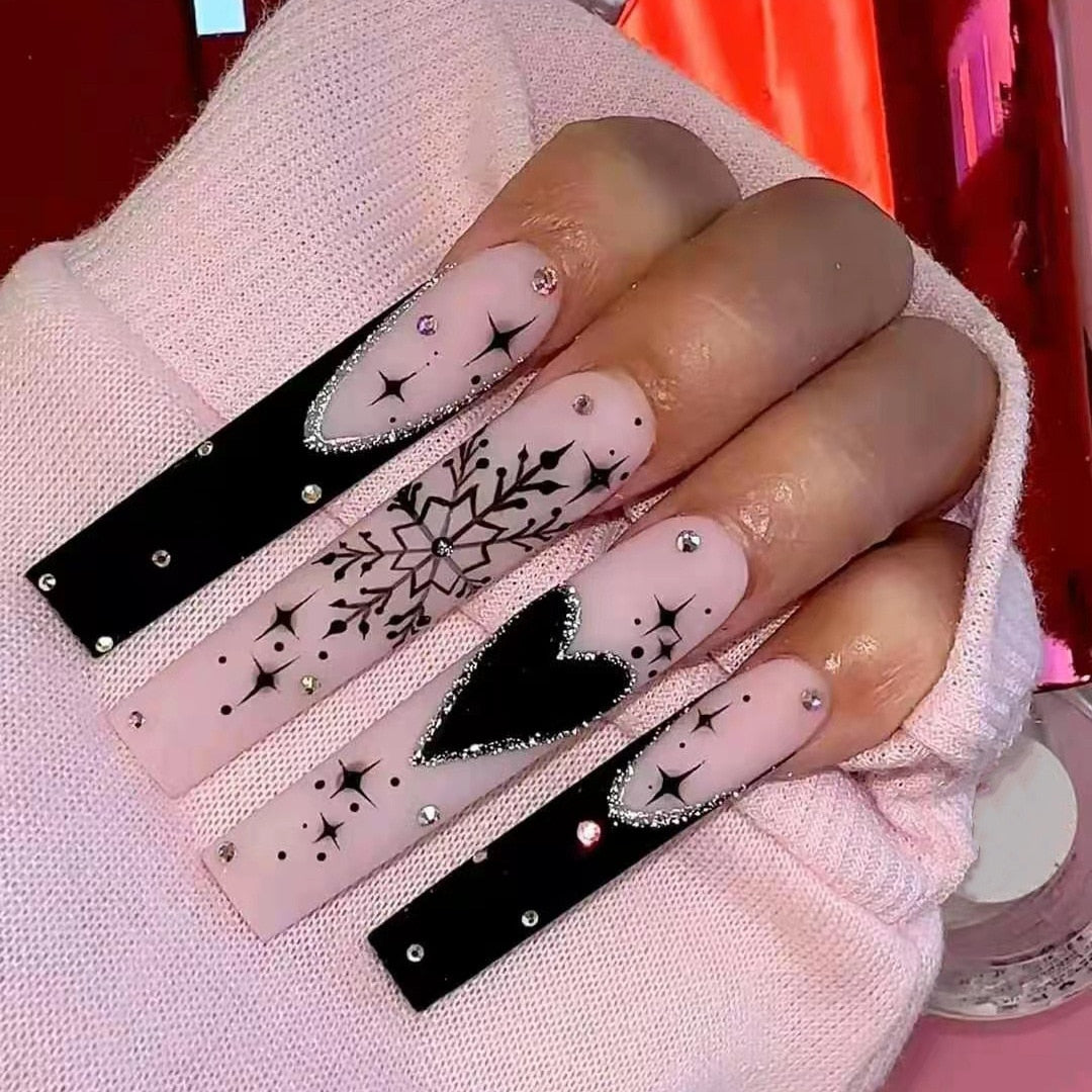  Baddie Long Press On Nails -  - DYAVOR® 