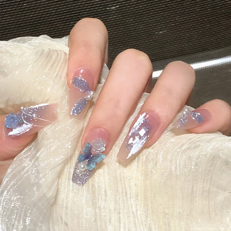 Gradient Press On Nails