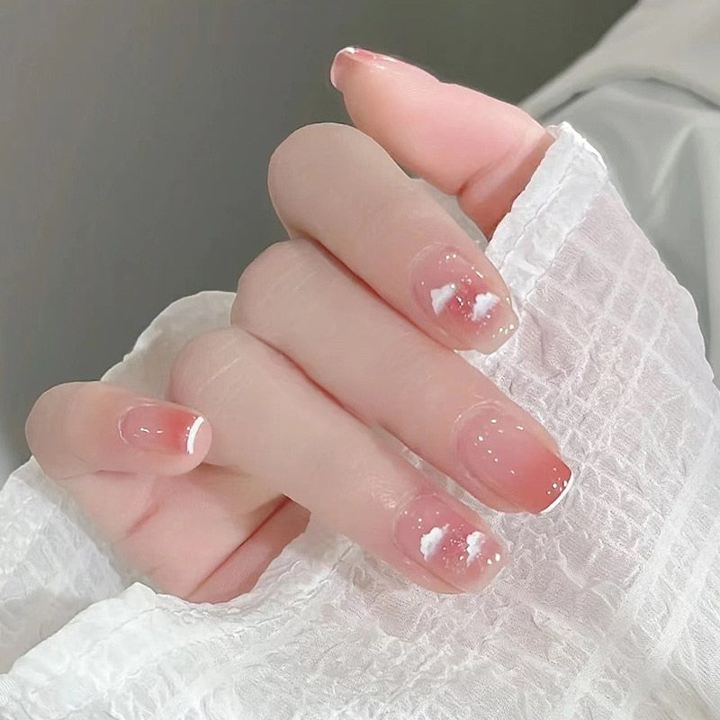 Coquette Gradient Press On Nails