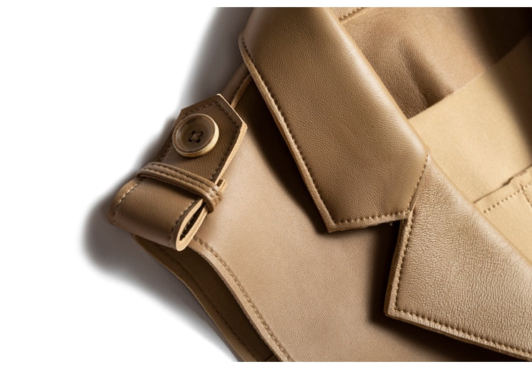  Genuine Leather Sleeveless Jacket - Jacket - DYAVOR® 
