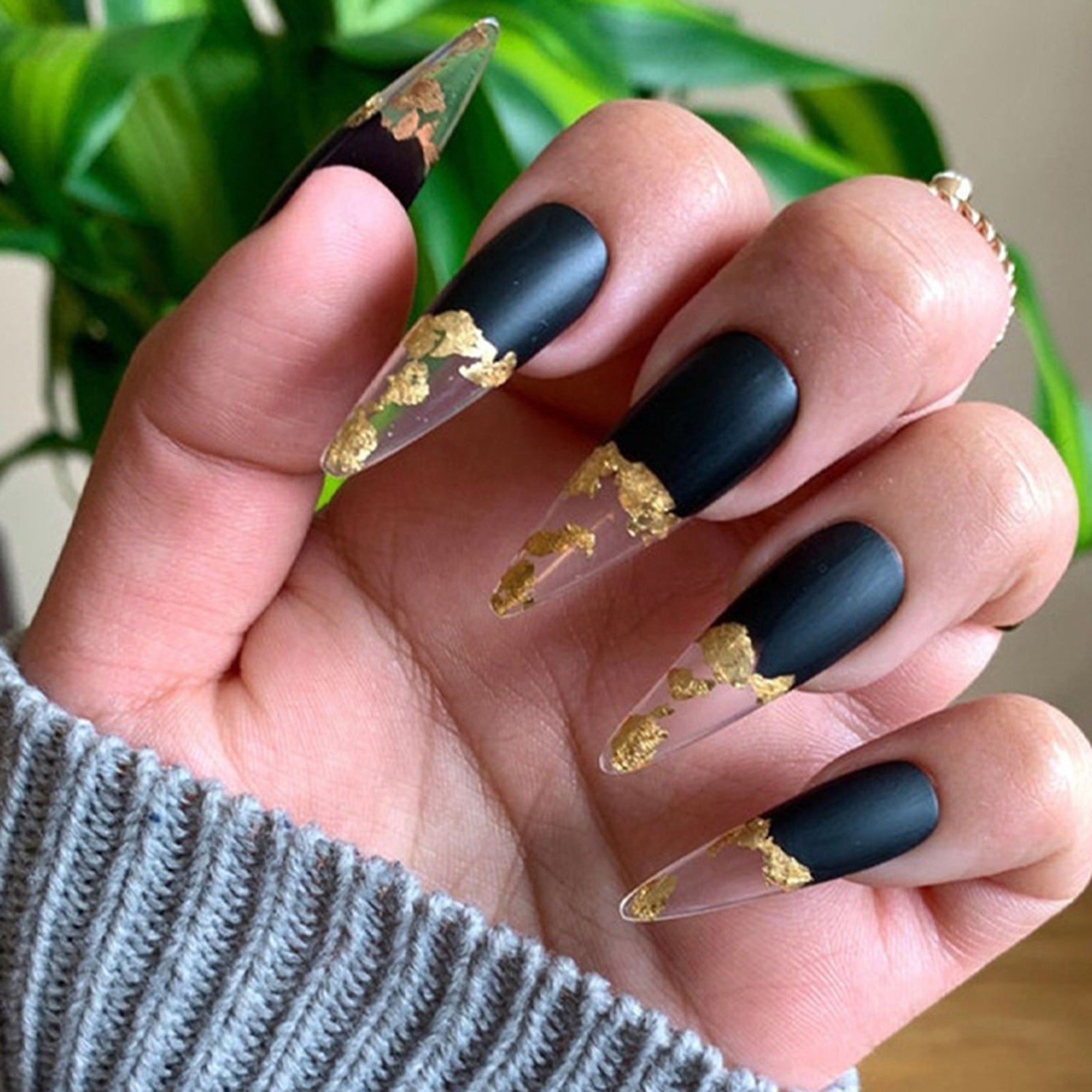  Gothic Press On Nails -  - DYAVOR® 