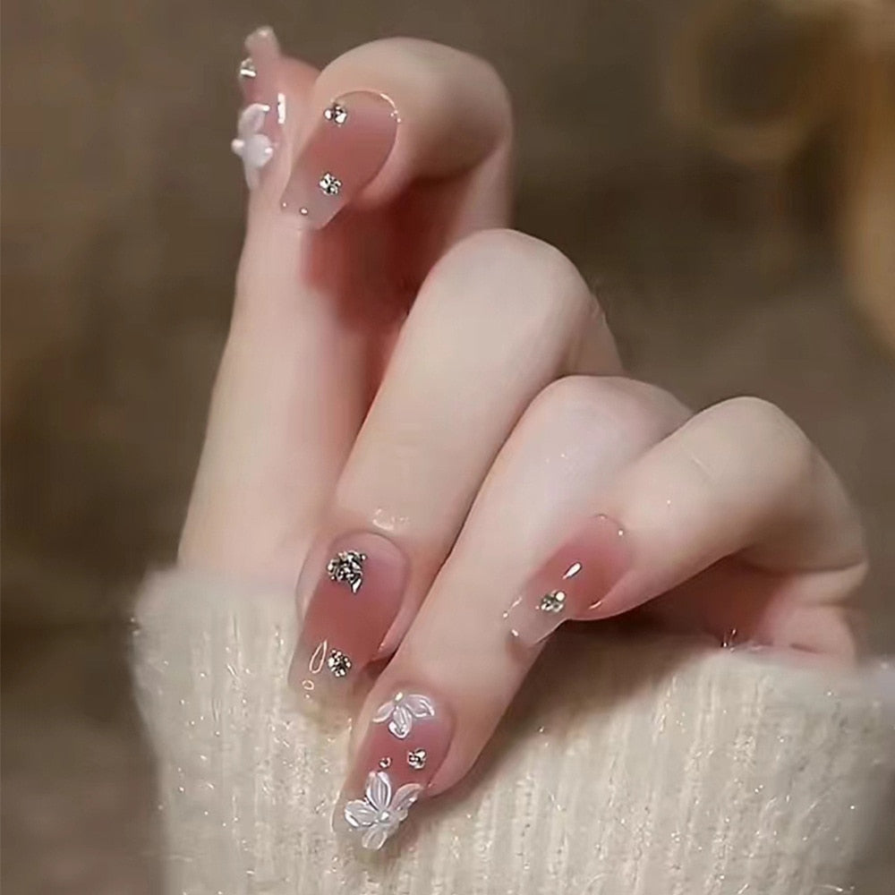  Ballerina Press On Nails -  - DYAVOR® 