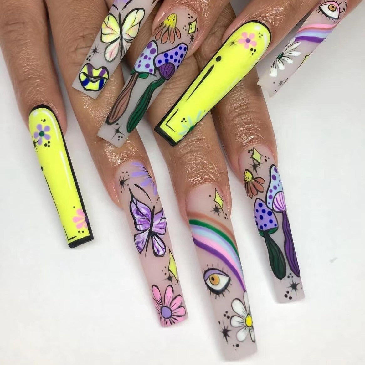 Baddie Press On Nails