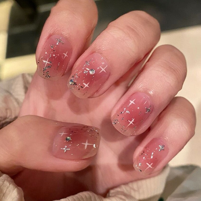 Coquette Gradient Press On Nails