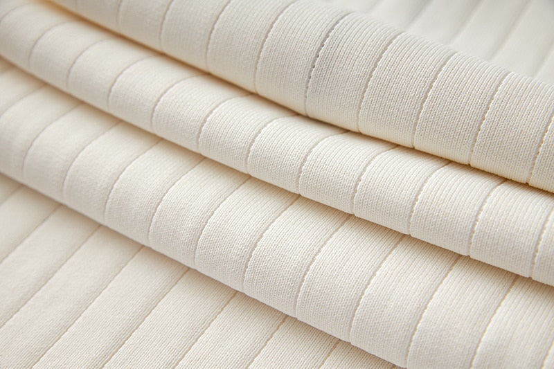  White Bandage Midi Dress -  - DYAVOR® 