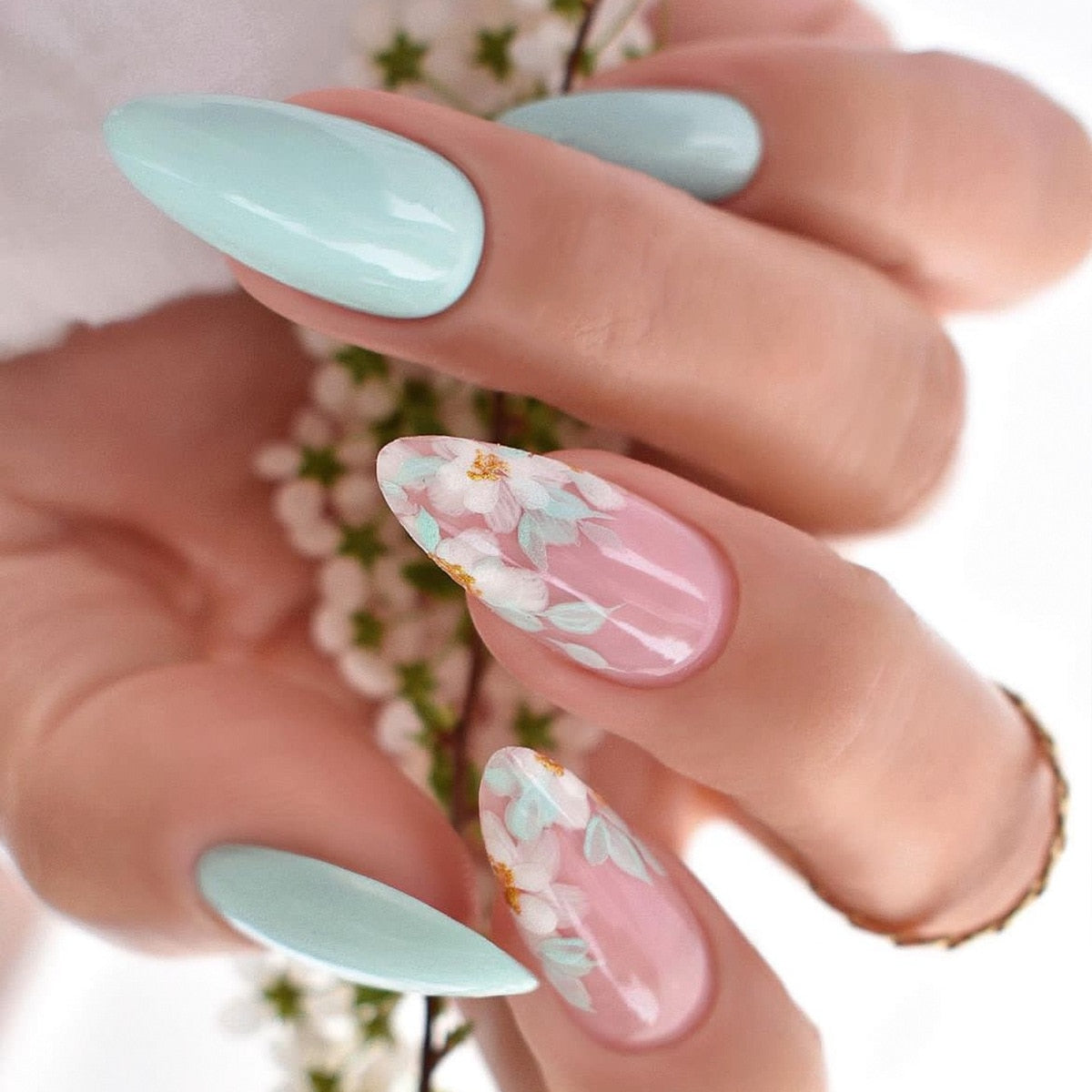  Spring Vibes Press On Nails -  - DYAVOR® 