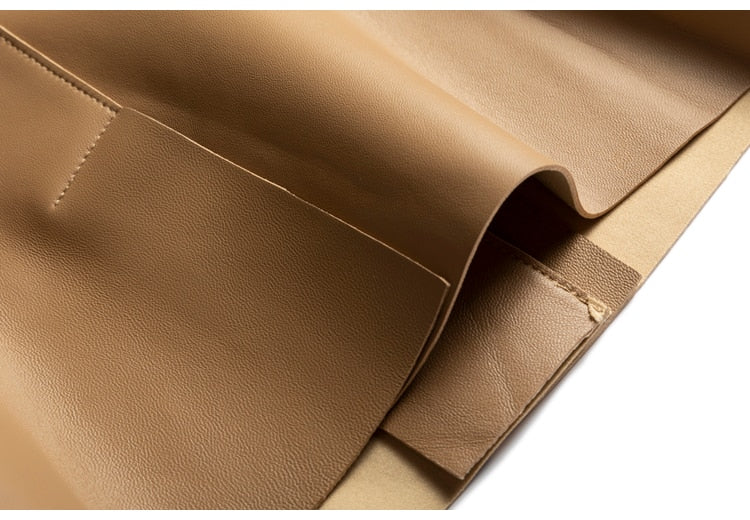  Genuine Leather Sleeveless Jacket - Jacket - DYAVOR® 