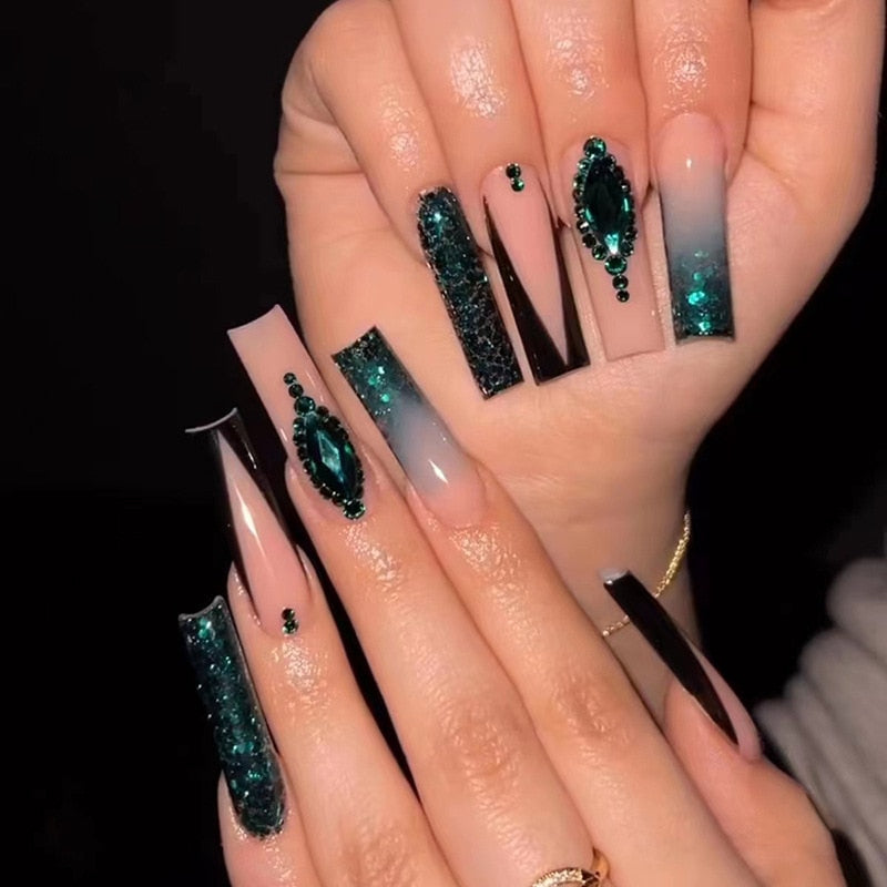  Baddie Press On Nails -  - DYAVOR® 