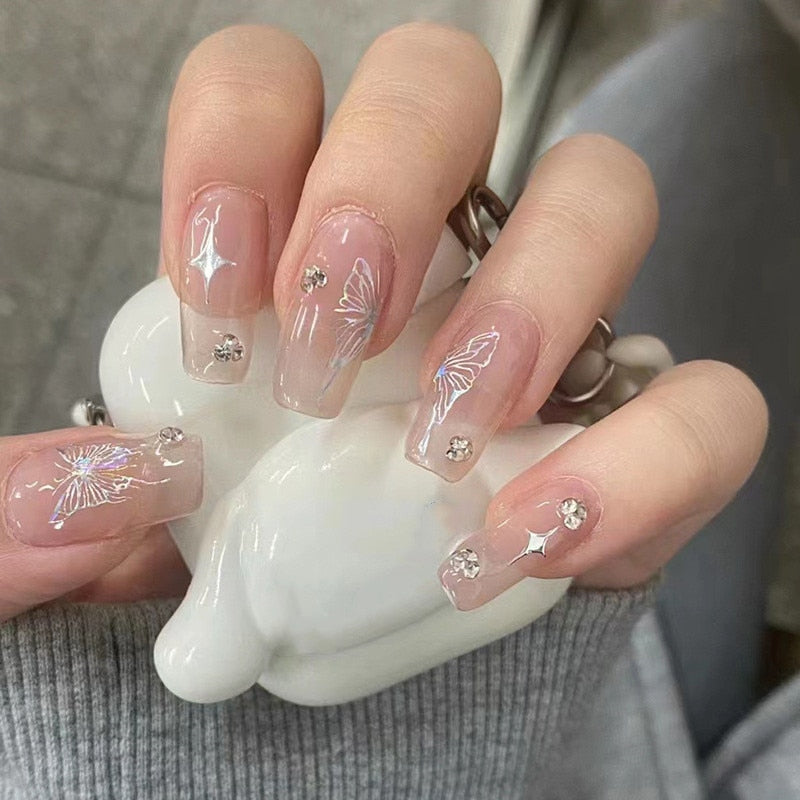  Ballerina Press On Nails -  - DYAVOR® 