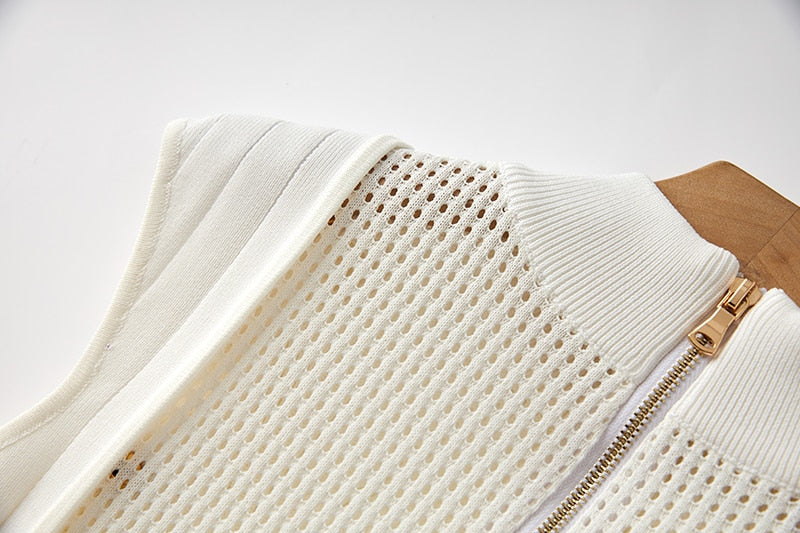  White Bandage Midi Dress -  - DYAVOR® 
