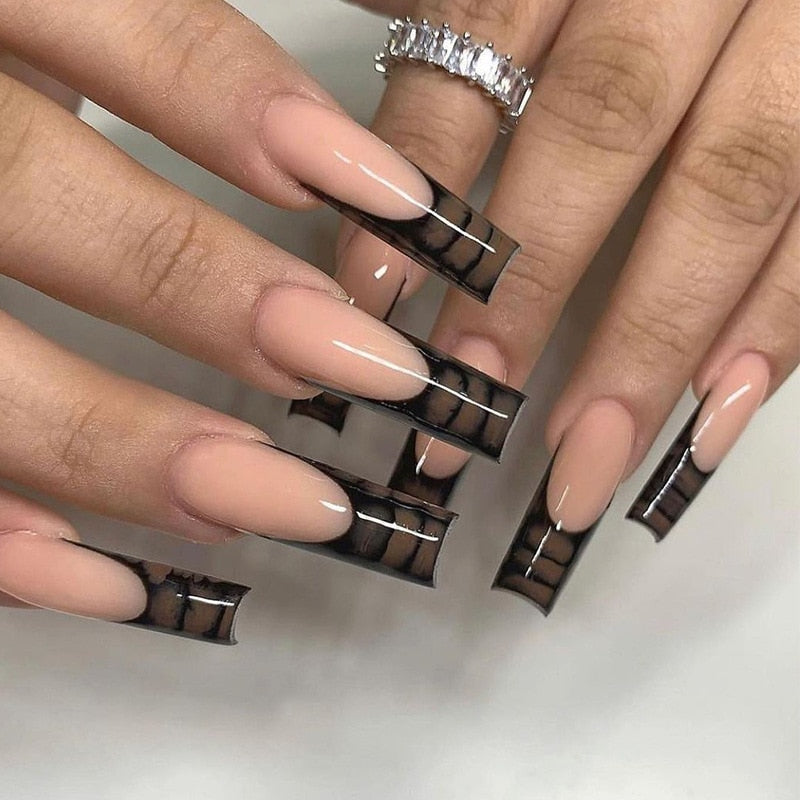  Baddie Press On Nails -  - DYAVOR® 