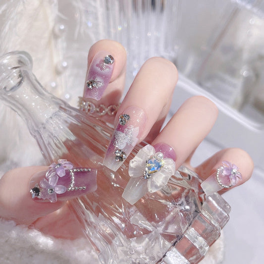  Dreamy Princess Press On Nails -  - DYAVOR® 