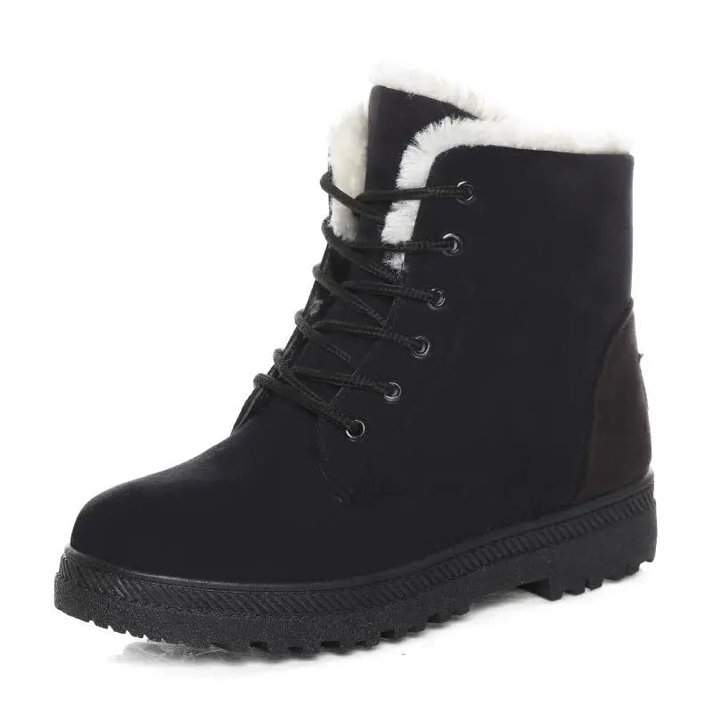 Snow Boots Thick-Soled Women Winter Warm Casual