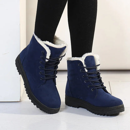 Snow Boots Thick-Soled Women Winter Warm Casual