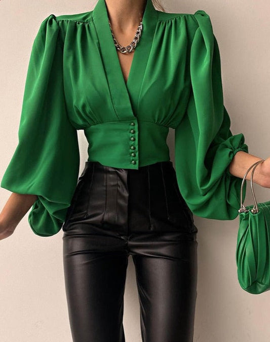 'Wetisa' Blouse -  - DYAVOR® 