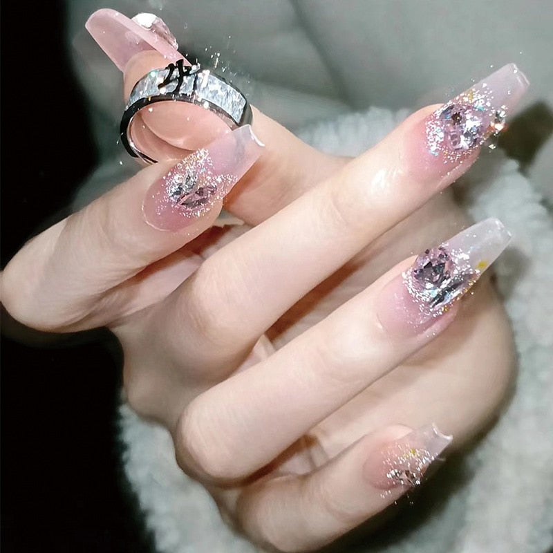  Gradient Press On Nails -  - DYAVOR® 