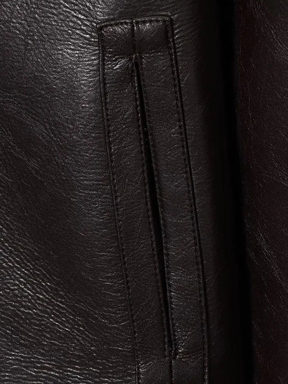 Reversible Faux Leather & Plush Winter Coat For Women | Warm Luxury Jacket