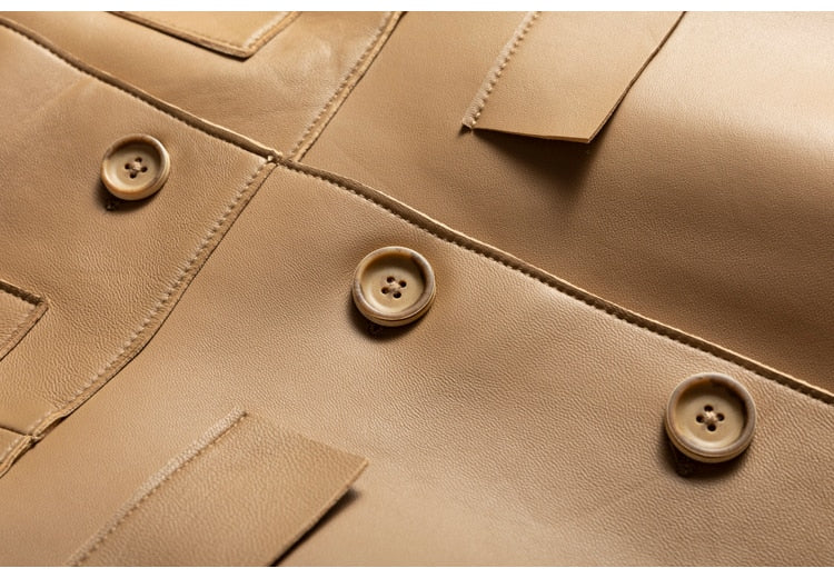  Genuine Leather Sleeveless Jacket - Jacket - DYAVOR® 