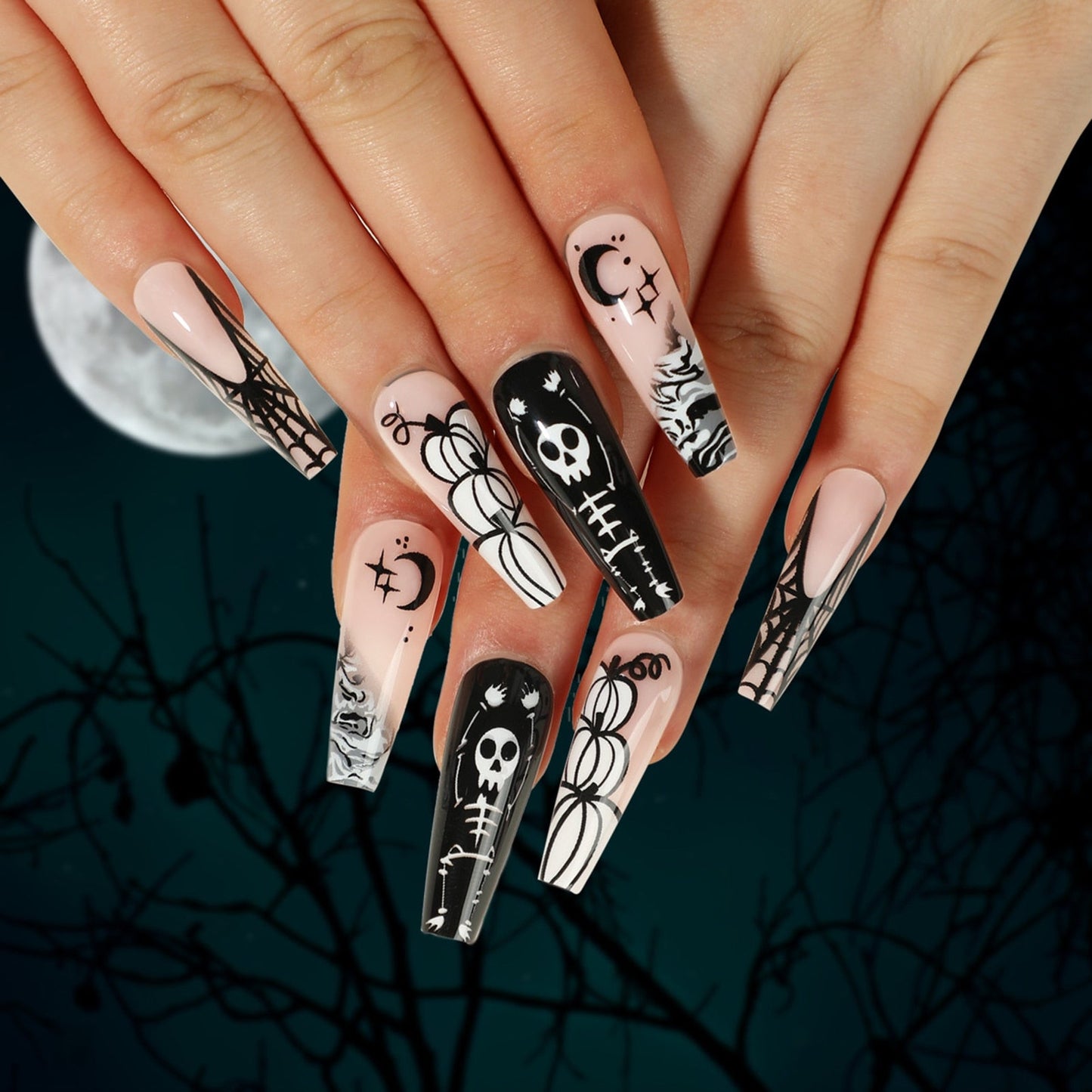 Gothic Press On Nails