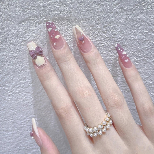  Coquette Press On Nails -  - DYAVOR® 